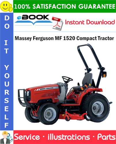 Massey Ferguson MF 1520 Compact Tractor Parts Manual