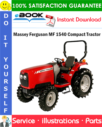 Massey Ferguson MF 1540 Compact Tractor Parts Manual
