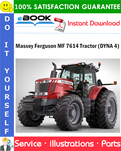 Massey Ferguson MF 7614 Tractor (DYNA 4) Parts Manual