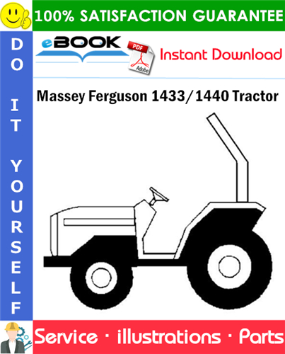 Massey Ferguson 1433/1440 Tractor Parts Manual