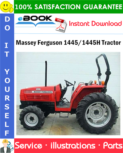 Massey Ferguson 1445/1445H Tractor Parts Manual