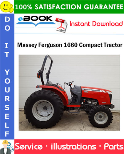 Massey Ferguson 1660 Compact Tractor Parts Manual