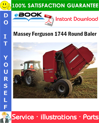 Massey Ferguson 1744 Round Baler Parts Manual