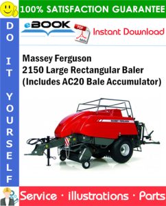 Massey Ferguson 2150 Large Rectangular Baler (Includes AC20 Bale Accumulator)