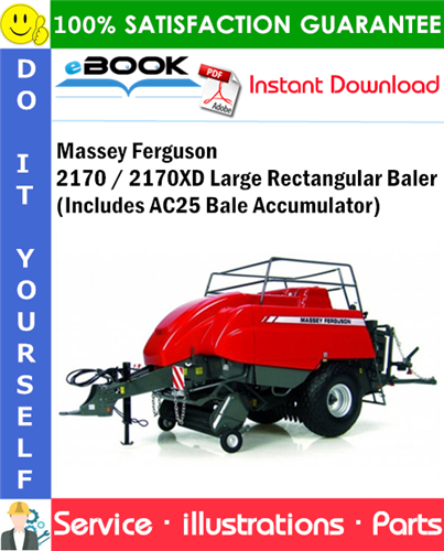 Massey Ferguson 2170 / 2170XD Large Rectangular Baler
