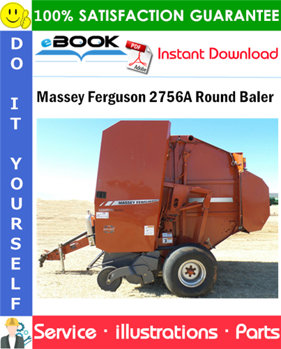 Massey Ferguson 2756A Round Baler Parts Manual