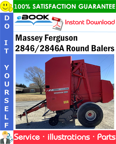 Massey Ferguson 2846/2846A Round Balers Parts Manual