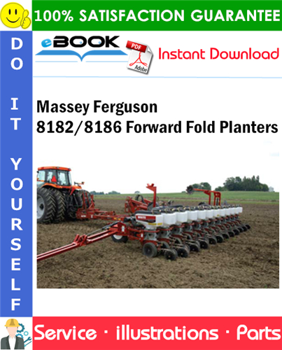 Massey Ferguson 8182/8186 Forward Fold Planters Parts Manual