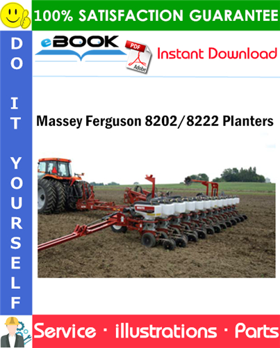 Massey Ferguson 8202/8222 Planters Parts Manual