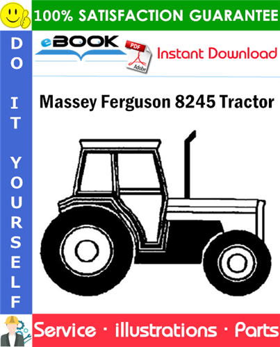 Massey Ferguson 8245 Tractor Parts Manual
