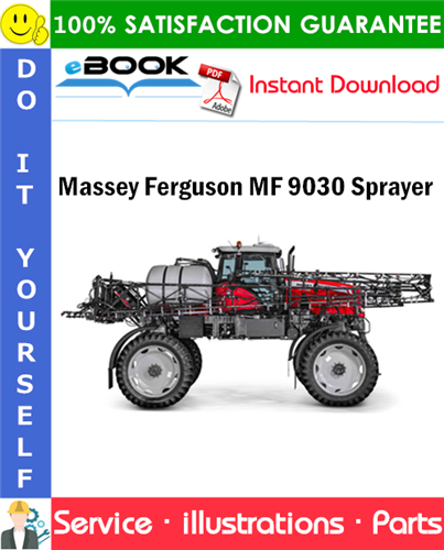 Massey Ferguson MF 9030 Sprayer Parts Manual