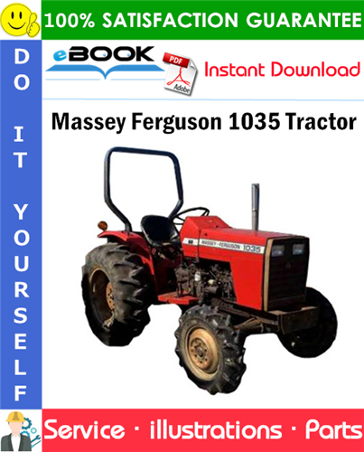 Massey Ferguson 1035 Tractor Parts Manual