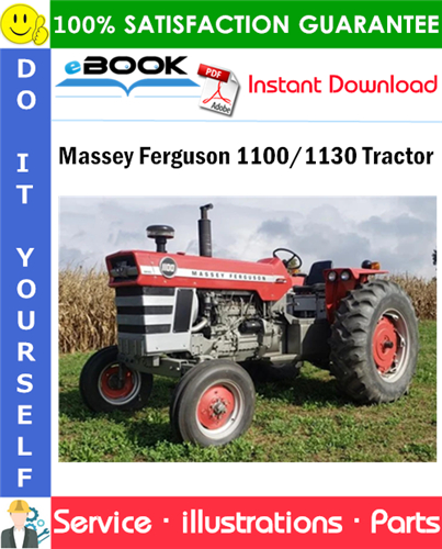 Massey Ferguson 1100/1130 Tractor Parts Manual