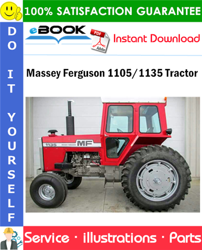 Massey Ferguson 1105/1135 Tractor Parts Manual