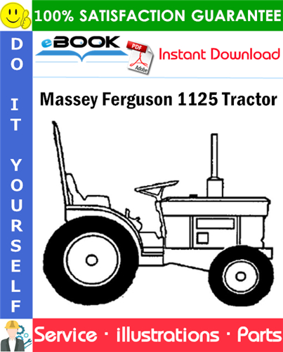 Massey Ferguson 1125 Tractor Parts Manual