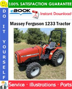 Massey Ferguson 1233 Tractor Parts Manual