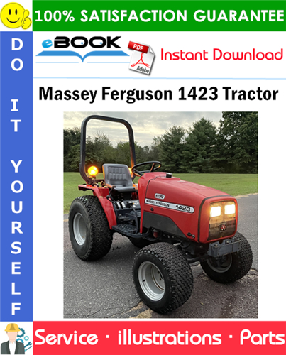 Massey Ferguson 1423 Tractor Parts Manual