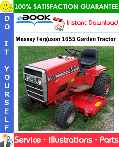 Massey Ferguson 1655 Garden Tractor Parts Manual
