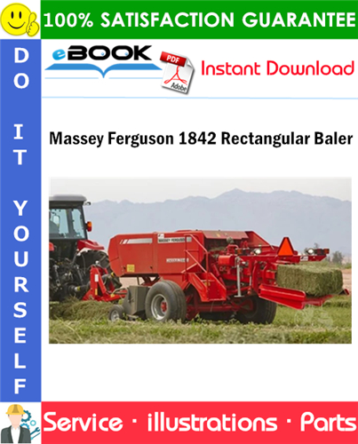 Massey Ferguson 1842 Rectangular Baler Parts Manual