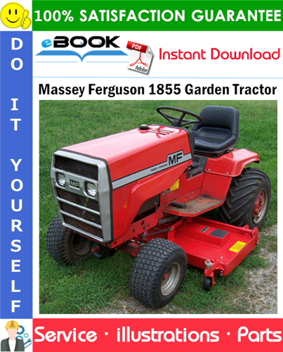 Massey Ferguson 1855 Garden Tractor Parts Manual