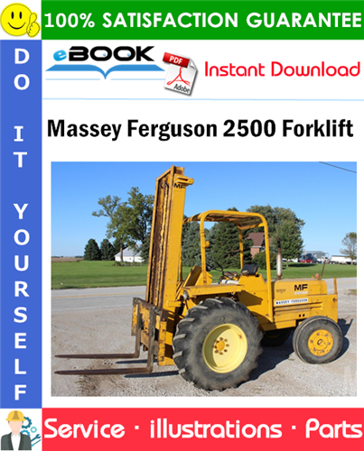 Massey Ferguson 2500 Forklift Parts Manual