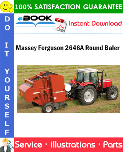 Massey Ferguson 2646A Round Baler Parts Manual
