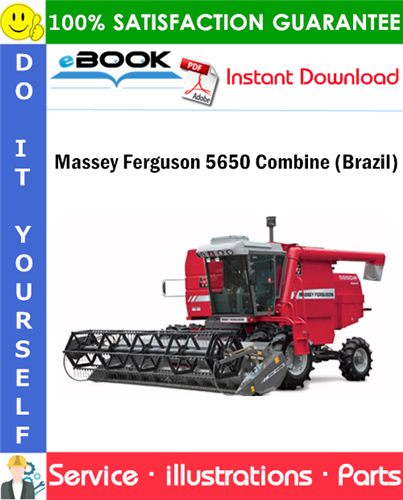 Massey Ferguson 5650 Combine (Brazil) Parts Manual