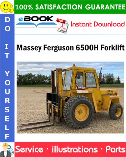 Massey Ferguson 6500H Forklift Parts Manual
