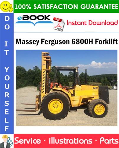 Massey Ferguson 6800H Forklift Parts Manual