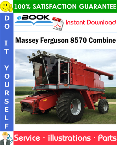Massey Ferguson 8570 Combine Parts Manual