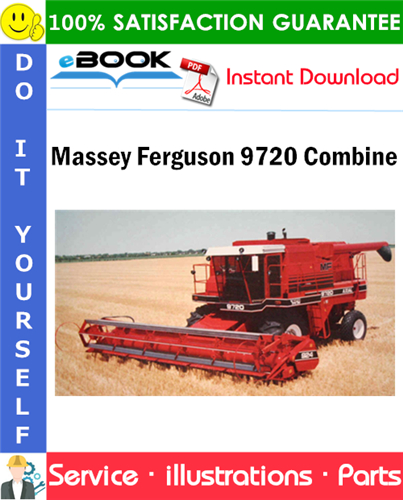 Massey Ferguson 9720 Combine Parts Manual