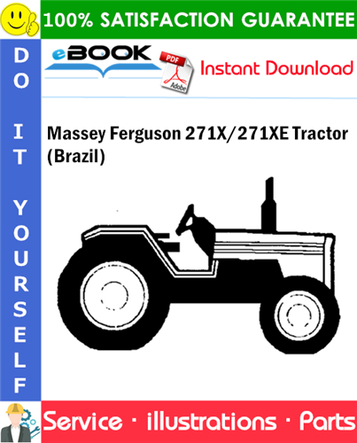 Massey Ferguson 271X/271XE Tractor (Brazil) Parts Manual