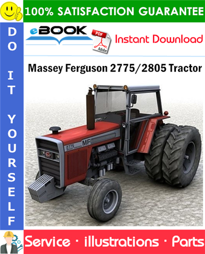 Massey Ferguson 2775/2805 Tractor Parts Manual