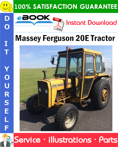 Massey Ferguson 20E Tractor Parts Manual