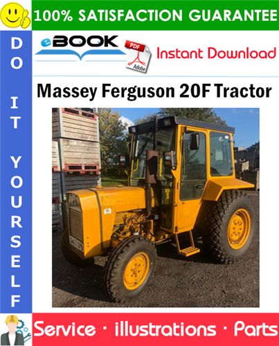 Massey Ferguson 20F Tractor Parts Manual