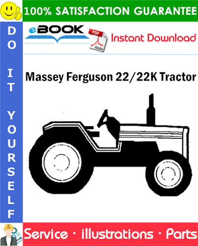 Massey Ferguson 22/22K Tractor Parts Manual
