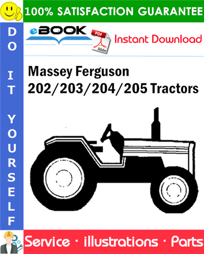 Massey Ferguson 202/203/204/205 Tractors Parts Manual