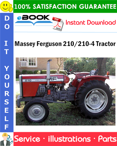 Massey Ferguson 210/210-4 Tractor Parts Manual