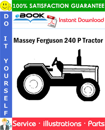 Massey Ferguson 240 P Tractor Parts Manual