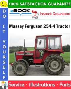 Massey Ferguson 254-4 Tractor Parts Manual (Prior to S/N 22210641)