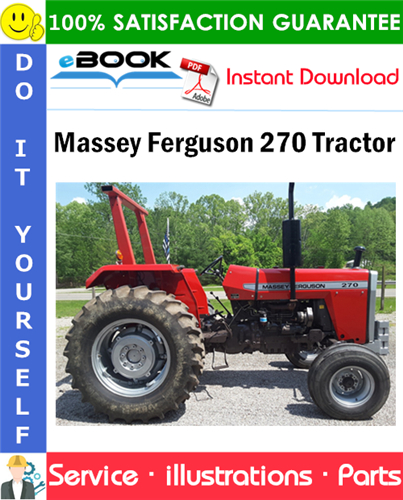 Massey Ferguson 270 Tractor Parts Manual