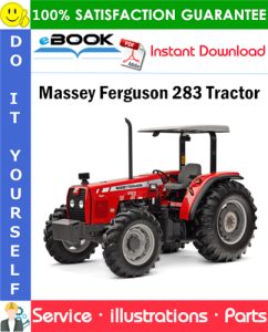 Massey Ferguson 283 Tractor Parts Manual