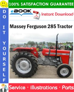 Massey Ferguson 285 Tractor Parts Manual (S/N:9A349239 and up)