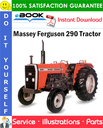 Massey Ferguson 290 Tractor Parts Manual