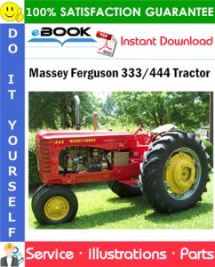 Massey Ferguson 333/444 Tractor Parts Manual