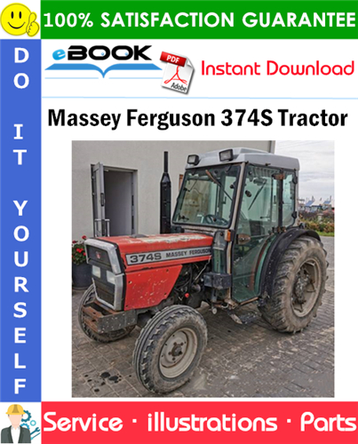 Massey Ferguson 374S Tractor Parts Manual (Prior to S/N D03066)