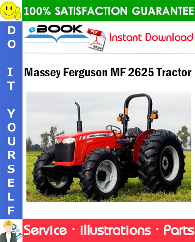 Massey Ferguson MF 2625 Tractor Parts Manual