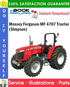 Massey Ferguson MF 4707 Tractor (Simpson) Parts Manual – Made in india