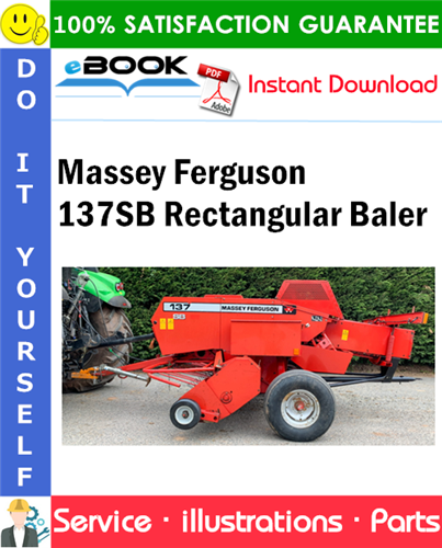 Massey Ferguson 137SB Rectangular Baler Parts Manual