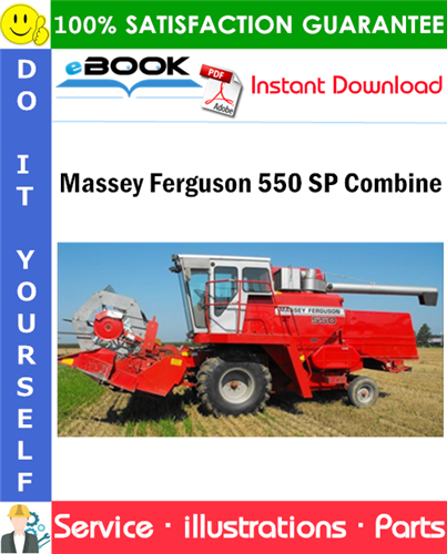 Massey Ferguson 550 SP Combine Parts Manual